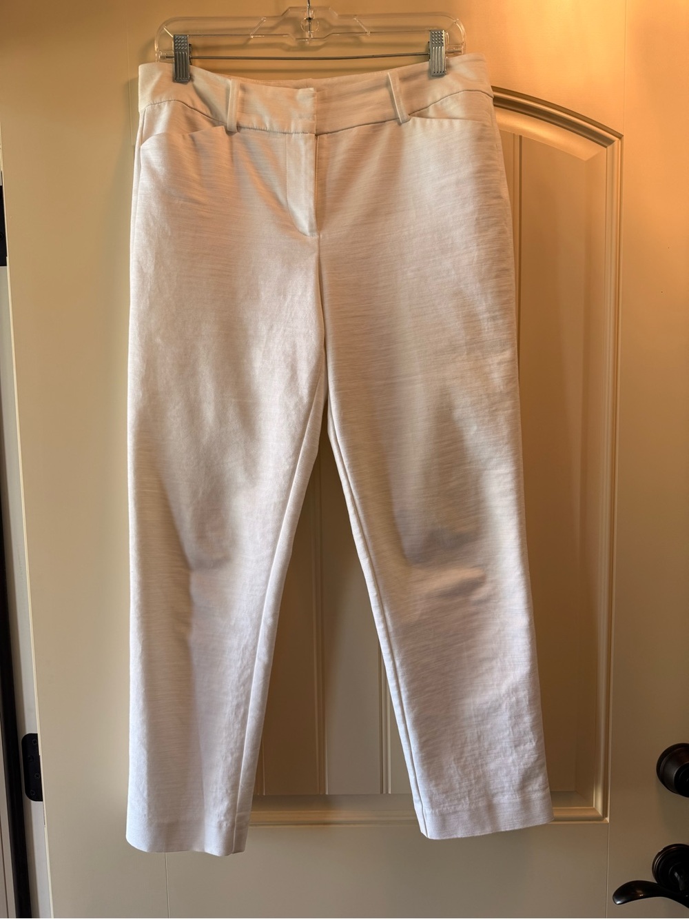 Ann Taylor Winter White Signature Pants